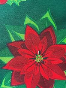 pie de arbol faldon navideño rojo verde rosa azul decoracion pino arbol - Rojo - Ver 5
