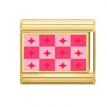 1件DIY照片模块化手链，饰有星星、爱心、草莓眼睛元素，适合作为派对礼物送给朋友/情侣，适用于圣诞节、新年、万圣节、情人节等节日，设计精美，不锈钢材质。 - M293729 - 查看 3