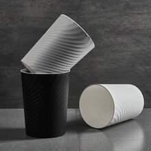 1个8升/10升垃圾桶，多色塑料材质，适用于厨房、办公室和浴室，易于使用，节省空间，经久耐用，设计实用，时尚美观，是家庭和办公室收纳整理的理想之选，非常适合日常使用。 - 彩色 - 查看 9