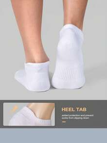 3 pares de calcetines acolchados de algodón para senderismo/running - Multicolor - Ver 5