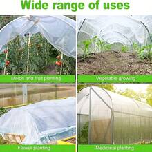 1 Pack, Garden Net, Mosquito Net Plant Cover Insect Bird Net Vegetable Fruit Protection Net, Mesh Insect Screen Barrier To Protect Garden Plants From Bird And Insect Damage-2x5m', Plant Climbing Net, Trellis Netting For Climbing Plants - Multicolor - View 8