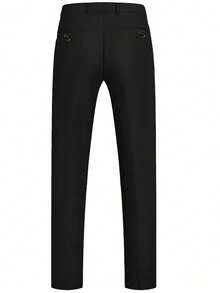 3件套男士春季优质商务西装男士纯色新郎结婚礼服男士修身休闲西装外套维斯尔长裤