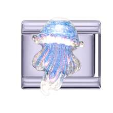 1pc Lavender Series DIY Modular Bracelet, Featuring Butterfly, Shell, Heart, Moon Elements, Rhinestone Design, Urban Casual Style, Essential For Christmas & Halloween, Autumn Tones, Local , Practical & Fashionable, Christmas Style, Charming Design, Stainless Steel Jewelry, Christmas Decor - M293579 M293580 - View 5