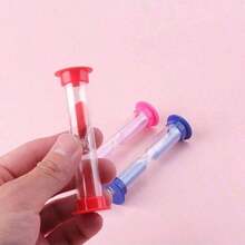 6个/8个彩色计时器,小型沙漏计时器,沙漏装饰,派对装饰,节日用品,家居装饰,生日礼物,返校礼物,情人节小礼物 - 多色2 - 查看 11