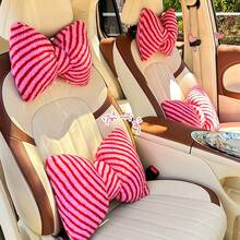 1pc Car Diagonal Headrest, Neck Protection Pillow, Comfortable Car Cushion, Car Seat Lumbar Cushion, Car Interior Supplies Car Pillow Car Seat Cushion - one-size - View 2