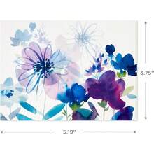 Hallmark Blank Cards Assortment, Painted Flowers (48 Cards With Envelopes) - 彩色 - 查看 5
