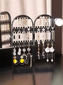 1 件亚克力可折叠珠宝展示架，适用于耳环、项链和配饰情人节太阳旅行酷炫返校