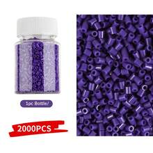 1000/2000 piezas - Juego de cuentas de fusión de 2.6mm, ideal para principiantes y aficionados de las artes y manualidades, joyería de cuentas creativa, material duradero, suministros de cuentas, diseñadores creativos, regalo perfecto para Halloween, Navidad, días festivos