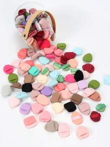 10/30/50/100个装化妆海绵套装，含气垫海绵粉扑，不含乳胶，适用于粉底、散粉、遮瑕膏，适合所有肤质。价格实惠的化妆配件，化妆海绵，化妆海绵，化妆海绵，化妆海绵，适合房间装饰、梳妆台、旅行、卧室，圣诞礼物，赠品，旅行必备，物美价廉。 - 彩色 - 查看 9