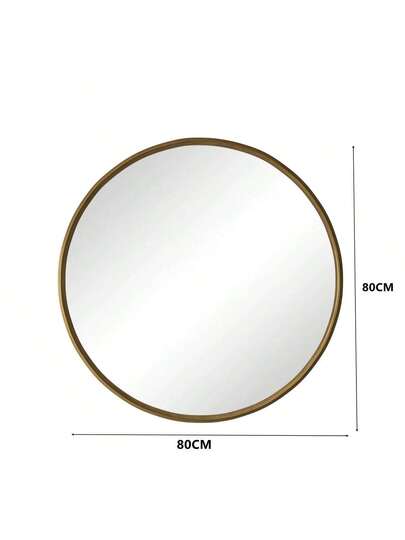 Rectangular Mirror, 61x101CM Zilver Wand Spiegel Metal Frame, Bathroom Bathroom, Living Room, Bedroom ation view 8