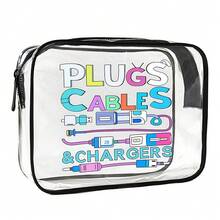 1/2pcs High Quality PVC Zipper Waterproof Toiletry Bag, Large Capacity Lightweight Travel Organizer, Easy To Wipe Clean Cosmetic Bag With Fade-Resistant Design, Approved For Daily Use And Travel, Toiletry Travel Bag, Baby Storage - Multicolor - View 19