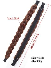 2 件彩色接发夹，混合银色金属丝，合成二合一彩虹假发，节日派对亮点，女士耐热日常佩戴，24 英寸 - 彩色 - 查看 5