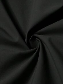 Hidkat 男士时尚冬季休闲保暖加厚立领羽绒服，带毛领，拉链开衫，适合户外及日常穿着 - 黑色 - 查看 4