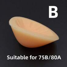WANTES 1 Pc Triangular Shape Silicone Breast Form Woman Artificial Breast Prosthesis For Mastectom - Beige - View 13