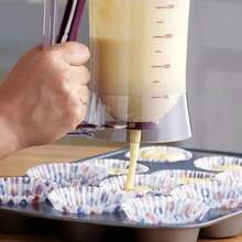 Dispensador de Masa para Panqueques 900ML Hot Cake - Morado Violeta - Ver 5