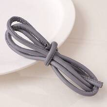 beadia 1m/Pack PU Solid Color Leather Cord, 6mm Thick Round Rope - Suitable For Jewelry Making, Crafts, Sewing, Weaving, Knitting - Durable And Easy To Use Synthetic Faux Leather Cord, Applicable For Various Projects, Sewing Supplies, Crafts, Decorative Rope, Smooth Texture, Can Be Used As Knitting Yarn, Ideal For Craft Enthusiasts - Monochrome - View 21