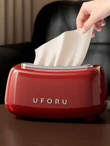 High-End Vintage Tissue Box, Living Room Paper Towel Storage Box, Bedroom Foyer Household Tea Table Desktop Premium Paper Towel Holder - Multicolor - View 3