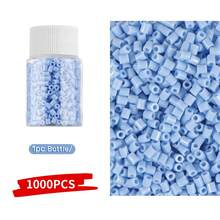 1000/2000 piezas - Juego de cuentas de fusión de 2.6mm, ideal para principiantes y aficionados de las artes y manualidades, joyería de cuentas creativa, material duradero, suministros de cuentas, diseñadores creativos, regalo perfecto para Halloween, Navidad, días festivos