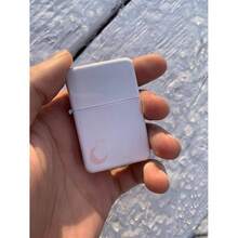 Antique Style Metal Flip Top With Engraved Pink - Refillable Windproof Pocket U2013 Comes With Aluminum Case Empty Without Fluid U2013 Size 5.63. 81.2cm White - trắng - Xem 3