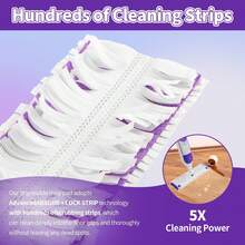 10 Pack Disposable Power Mop Pads For Power Mop Pads, Compatible With Power Mop Refills, Unscented Spray Replacement Floor Cleaning Refills For Urface/Hardwood Floor Cleaning - trắng - Xem 3