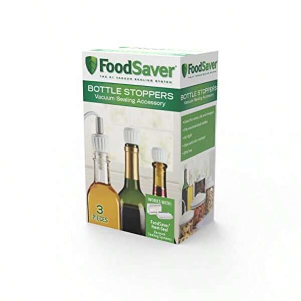 FoodSaver 3Pack Bottle Stoppers