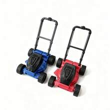 Cortador de Grama Miniatura Realista para Casa de Bonecas, Cena de Jardim Miniatura BJD com Modelo de Acessório de Cuidados com a Grama - Multicolorido - Visão 7