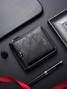 New Men's Short Wallet, Multi-Card Slots Bifold Coin Purse, Minimalist Fashion Wallet Card Holder - Multicolor - View 13