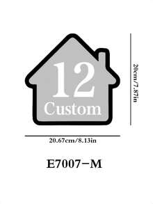 Customized Trash Can Stickers, Personalized Address Labels, House Number And Street Name Stickers For Trash Cans, Waterproof Vinyl Decals - Multicolor - View 23