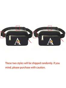 Túi đeo ngực thể thao màu đen, ba lô chạy bộ thể dục, túi tập gym thể thao, ví in hình hoa cúc và chữ cái A-Z, túi xách tay đeo vai, ví đựng tiền xu, túi đeo ngực ngoài trời đựng điện thoại, túi đeo hông đa chức năng tập yoga, túi đeo vai chống thấm nước có thể điều chỉnh, thích hợp cho thể thao, chạy bộ. - Nhiều màu - Xem 11