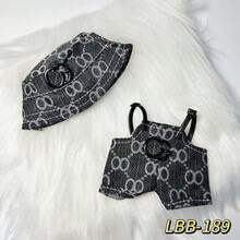 1pc Clothing Only] Plush Doll Outfit Set, Korean Party Costume Cool