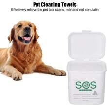 Toallitas para ojos de perro, toallitas húmedas para ojos suaves para mascotas, toallitas húmedas para ojos limpios para mascotas - 1 - Ver 6