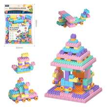DIY Building Block Table, Large Building Blocks, Suitable For Boys, Multifunctional Educational Toy, Suitable For Girls And Teenagers, Mixed Colors, ABS Material, Perfect For Birthday, Christmas, Thanksgiving, Halloween And Holiday Gifts 88/ - Pink - View 10