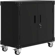 Heavy Duty Metal Rolling Tool Chest With 3 Drawers, Mobile Storage Workbench   Rolling Tool Cabinet With 3 Drawers, Heavy Duty Metal Storage Cabinet Organization, Industrial Tool Chest Cart With Wheels  Garage Wall Cabinet, Heavy Duty Steel Hanging Cabinet With Shelves & Locks, Upper Floating Storage Organizer - 2 Door Tool Cbainet With Wheels - View 1