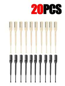 30/20/10/5/1 Pieza Recortador de Vello Nasal, Fácil de Limpiar, Capaz de Recortar Vello de Orejas, Recortador 2 en 1: Recortador de Vello Nasal Giratorio 360 Grados, Unisex, Esencial para el Cuidado Personal - Blanco - Ver 14