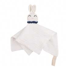 1pc Customized Embroidered Name Baby Face Towel, Handkerchief, Small Washcloth, Bib, Great Gift For Baby Boys And Girls