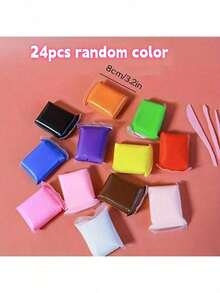 36pcs Kids Air Dry Clay Craft Set - Soft Modeling Clay Kit, Includes DIY Handcraft And Educational Art Project Tools - Suitable For Teens To Engage In Creative Clay Crafting - Multicolor - View 13