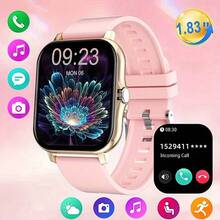New Smart Watch With Full Touchscreen, Calling & Messaging Functions, Multi-Functional Fitness Watch With Alarm, Calculator, Calendar, Weather