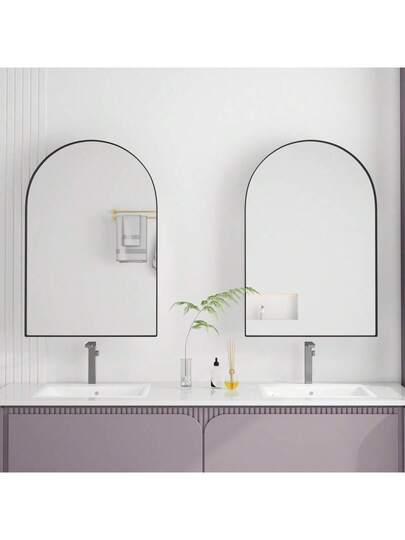 Elegante Oval Spiegel Cabinet, Built In Medicine Wand Mounted Cabinet Metal Frame, Adjustable Shelves, Storage Bathroom, Living Room Bedroom, Goud view 7