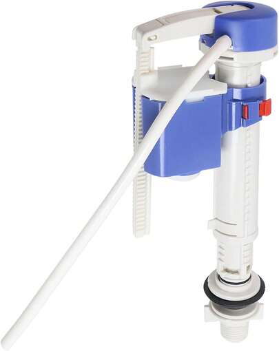 KUMGROT Toilet Flush Valve Replacement Kit Universal Silent Fill Valve For Toilet Tank With Adjustable Height Installation Instruction