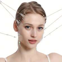 Face Lifting Strip, Lifting Tape Face Lifting Tape Elastic Lifting Tape Water Drop Shape Tightening Stretch Skin Ultra-Thin Invisible Transparent Lifting Sagging Skin - tất cả - Xem 10