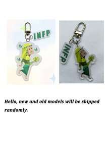 Llavero MBTI, Llavero acrílico personalizado MBTI 16, Accesorio colgante para mochila, Regalo de personaje de dibujos animados, Llavero lindo, Regalo para ella, Regalo para él, Regalo personalizado, Regalo divertido, Regalo para papá, Regalo para novio, Colgante de teléfono - Multicolor - Ver 7