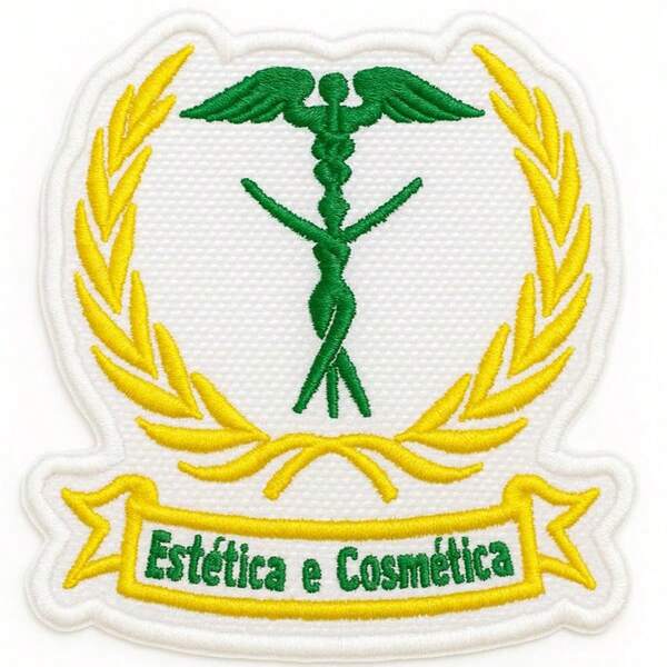 Patch Bordado Termocolante - Estética e cosmética