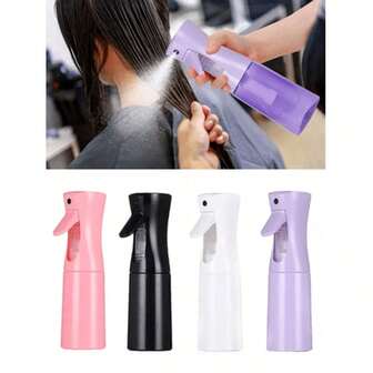 Empty Spray Bottles, Continuous Spray Bottle For Hair, Spray Water Bottle Fine Mist Refillable, Skin Care, Showering Pets, Plants, Travel, Ironing And Cleaning.(1 Pack, Pink)