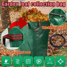 1pc 2L Leaf Bag Made Of PP (Polypropylene) Material, With Waterproof, Dirt-Resistant, Foldable Features, Convenient For Storage And Reuse, Portable And Space-Saving, PP Garden Leaf Bag, Garden Plant Trash Bag, Garden Bucket - Multicolor - View 11