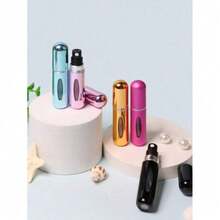 6Pcs Travel Perfume Bottle Refillable Portable Perfume Bottle Mini Atomizer Spray Refill Bottle Women Pocket Dispenser Cologne Sprayer 5ml Portable Spray Portable Spray Bottle Spray Travel Bottle Travel Spray Bottles Mini Spray Bottle Small Spray Bottle - 彩色 - 查看 2