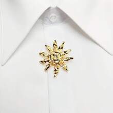 2 Pieces Gold Flower Button Covers Elegant Decorative Shirt Buttons Suitable For Both Men And Women High-Quality Cufflinks Requiring No Sewing Attach In Just 3 Seconds Ideal For Business Settings, Everyday Wear, Parties, Weddings, Celebrations, And Gifting The Perfect Valentine's Day And Christmas Gift