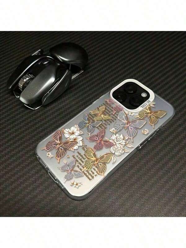 Geeignet für Telefon 17/17Air/17Pro/17Promax, 16ProMax/16Plus/16Pro/16, Telefon 15/14/13/12/11 Alle Serien Neue kreative Modemuster Bunte Gradient MD Laser Handyhülle, stoßfest, rutschfest, klassische gemischte Handyhülle und ideale Geschenkwahl.