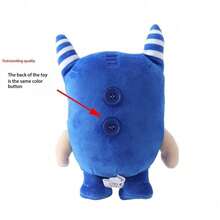 1pc Small 7" Plush Doll Figurine, Holiday Gift - Multicolor - View 9