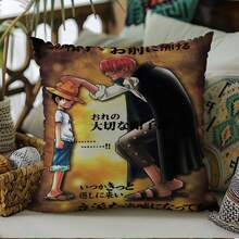 1PC One Piece Roronoa Zoro Surrounding Anime Pillow Creative Personalized Home Sofa Bedroom Car Backrest Ornaments Gift