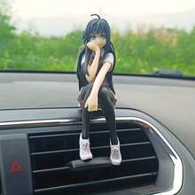 卡通人物装饰摆件，学生妹汽车内饰摆件 - 彩色 - 查看 6